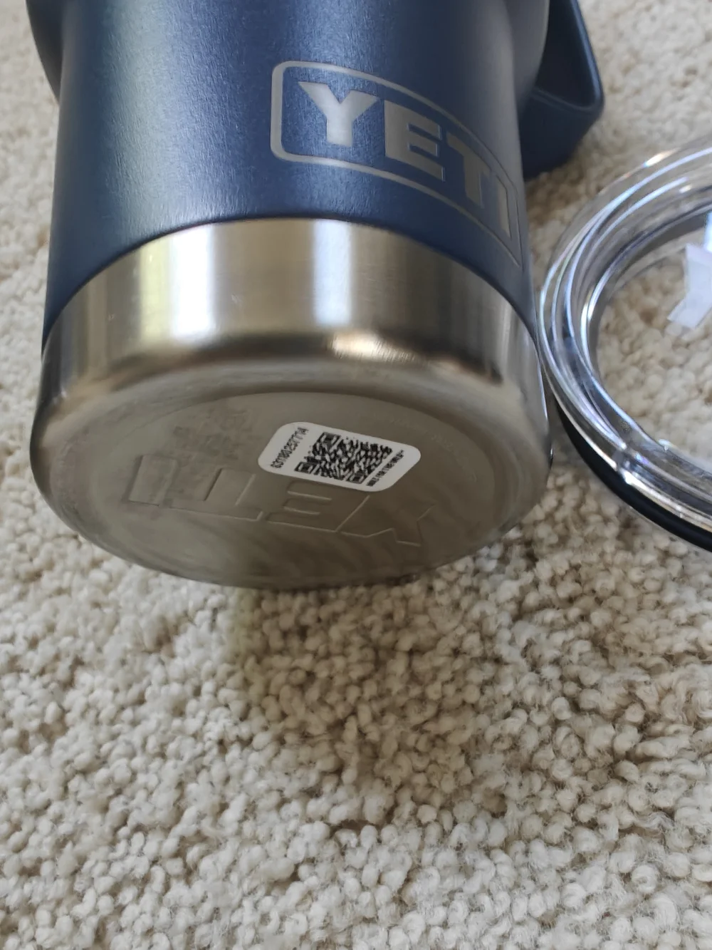 Thermos & YETI Stainless Insulated Tumblers - Navy & Dark Gray